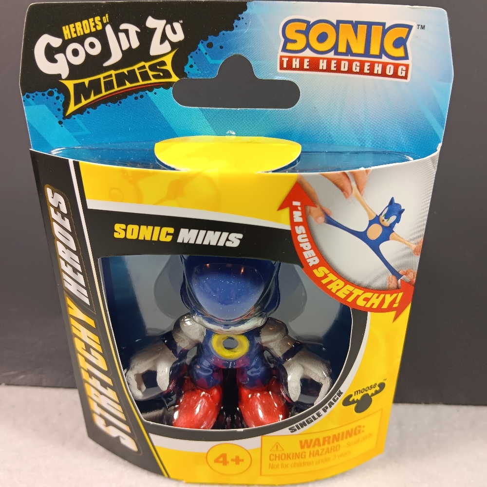 Heroes Of Goo Jit Zu Minis Metal Sonic Figure Sonic The Hedgehog Single Packs